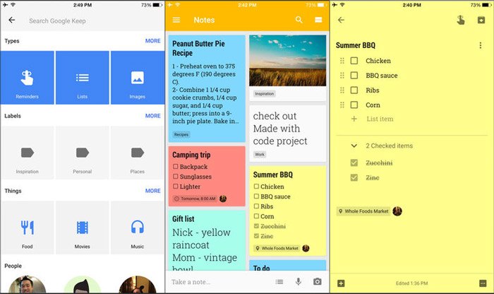 best-ios-note-taking-app-2018-google-keep