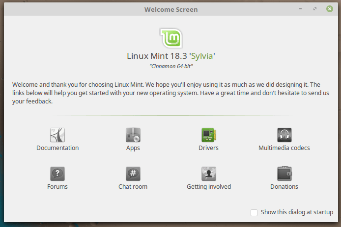 Linux Mint Cinnamon
