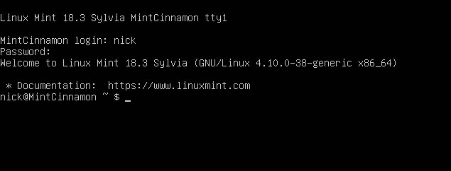 Login To the Terminal