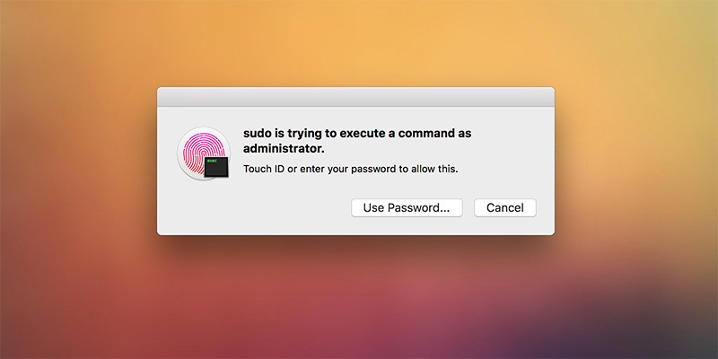 How to Use Touch ID to Authenticate Sudo Commands on a Mac Featured Image