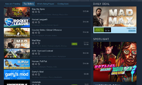 Linux Games on Steam