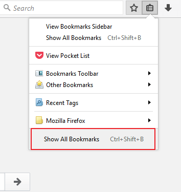 mozilla-show-bookmarks