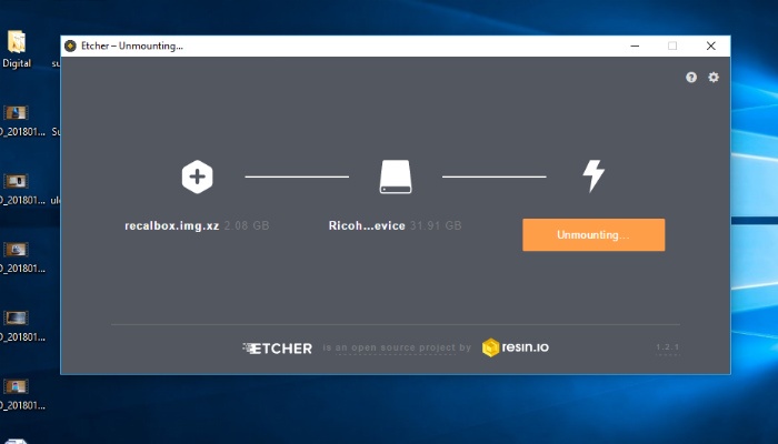 recalbox-etcher recalbox-etcher