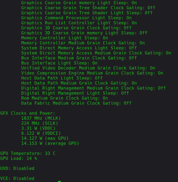 View AMD Clock Speed