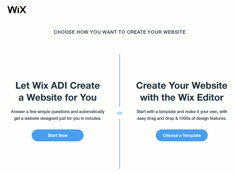 wix-create-website wix-create-website