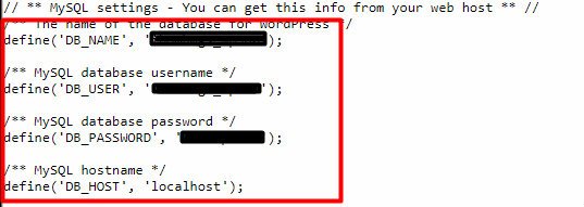fix-wordpress-problems-database-connection-error
