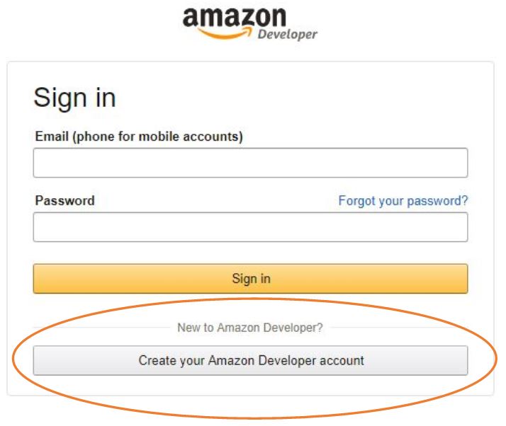 raspberrypi-echo-amazon-developer-account