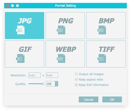 joyoshare-format-setting joyoshare-format-setting