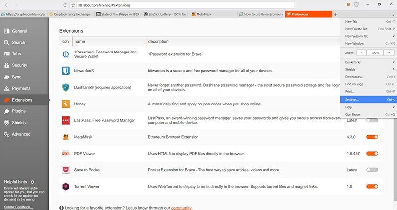 metamask-brave metamask-brave