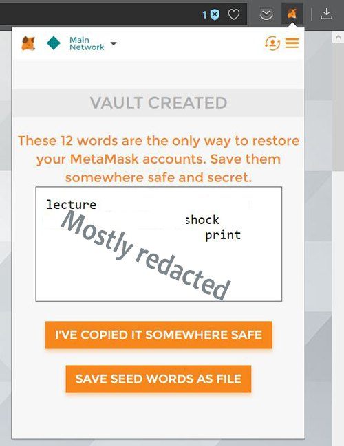 metamask-seed metamask-seed