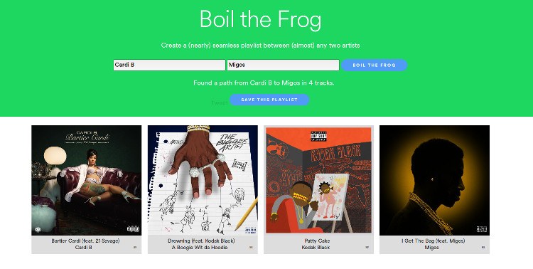 spotify-web-app-boilfrog