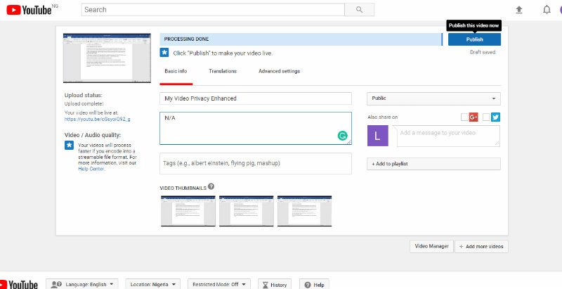 embed-youtube-videos-privately-your-videos-unlisted-published