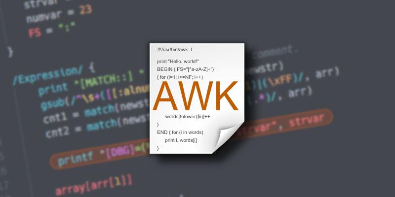 Getting Started with Awk Command Featured Image