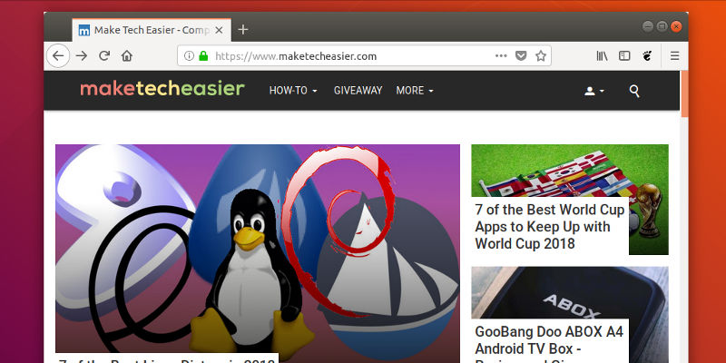 Firefox with CSD on Ubuntu
