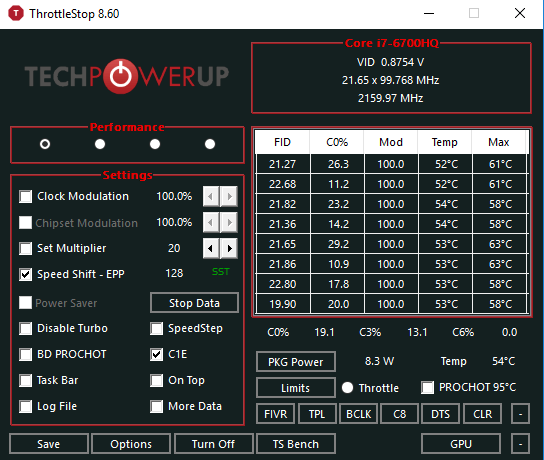 how to reduce cpu temperature throttlestop