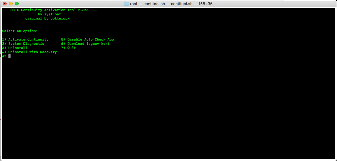 continuity-activation-tool