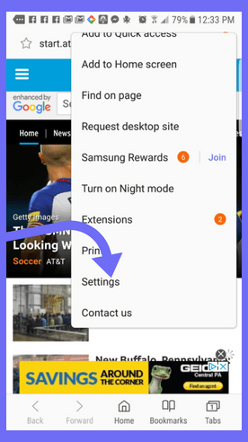 samsung-browser-settings samsung-browser-settings