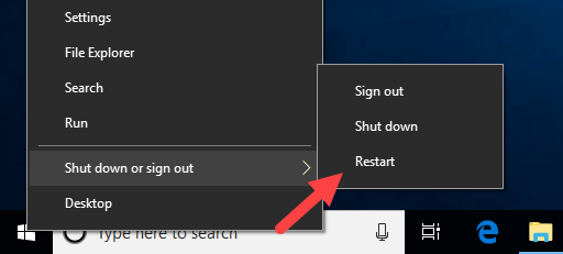 change-shortcut-icon-restart-system
