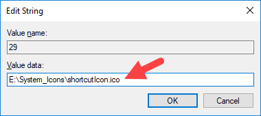 change-shortcut-icon-value-data