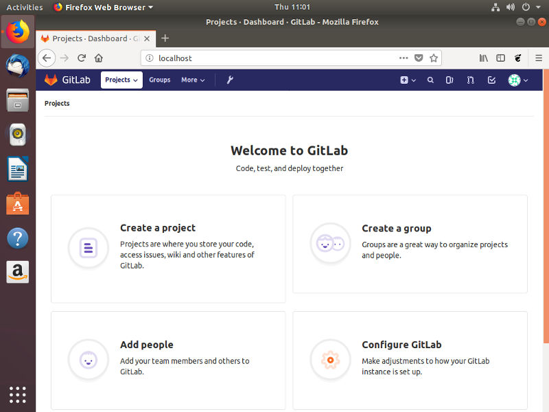 Gitlab Dashboard