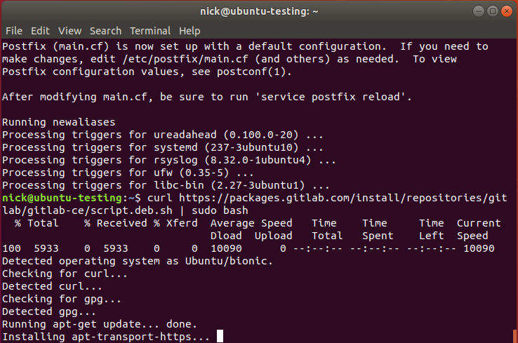 Add Gitlab Repository