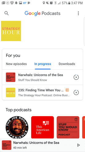 google-podcasts-for-you