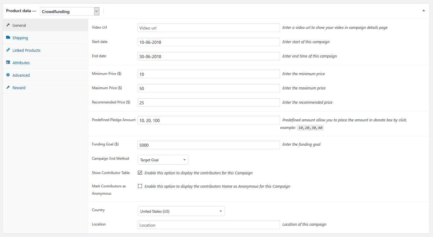 wp-crowdfunding-plugin-project-settings