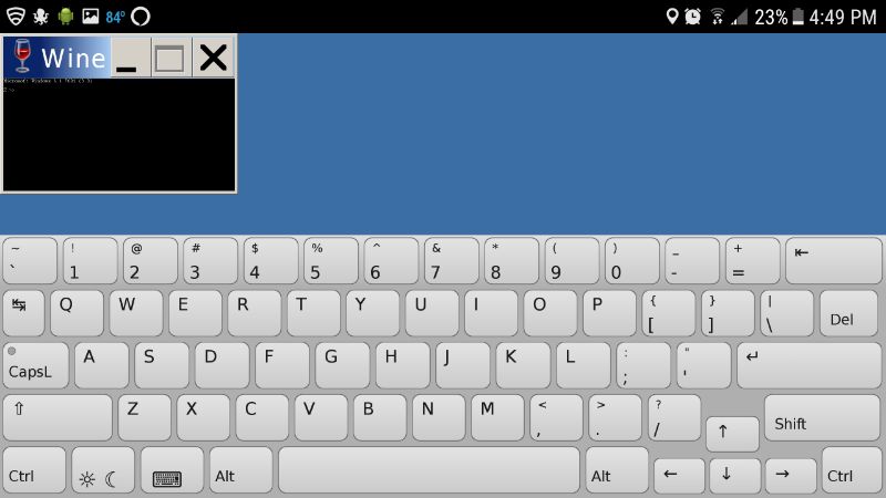 wine-keyboard-showing