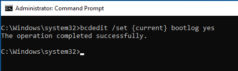 enable-boot-log-win-boot-log-cmd