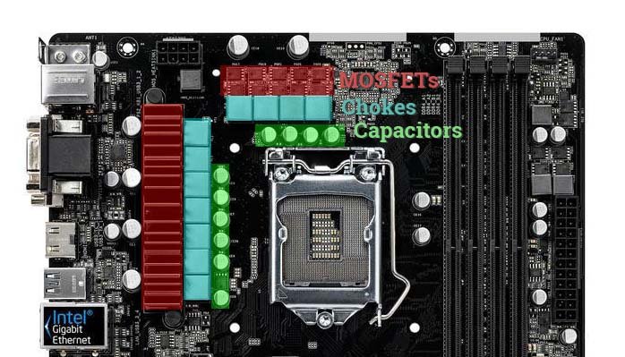 gigabyte motherboard vrm diagram
