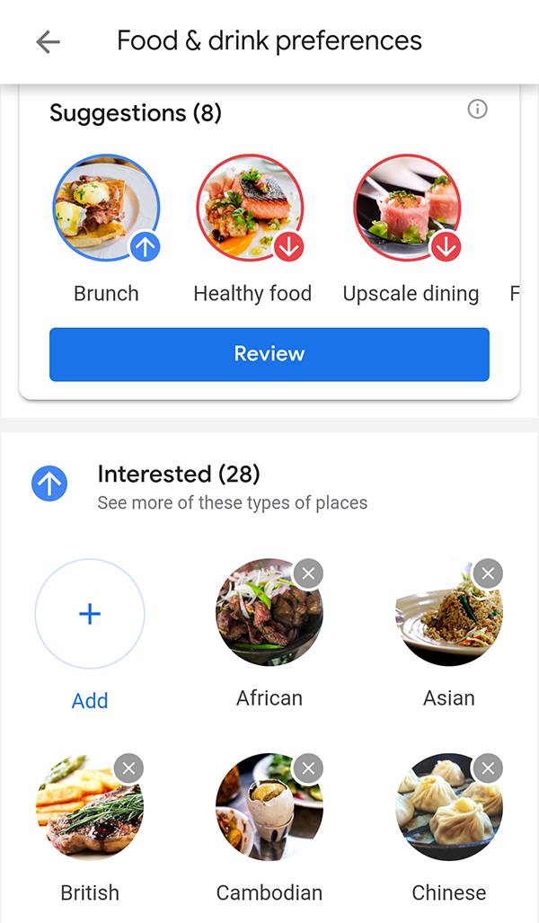google-maps-preferences google-maps-preferences