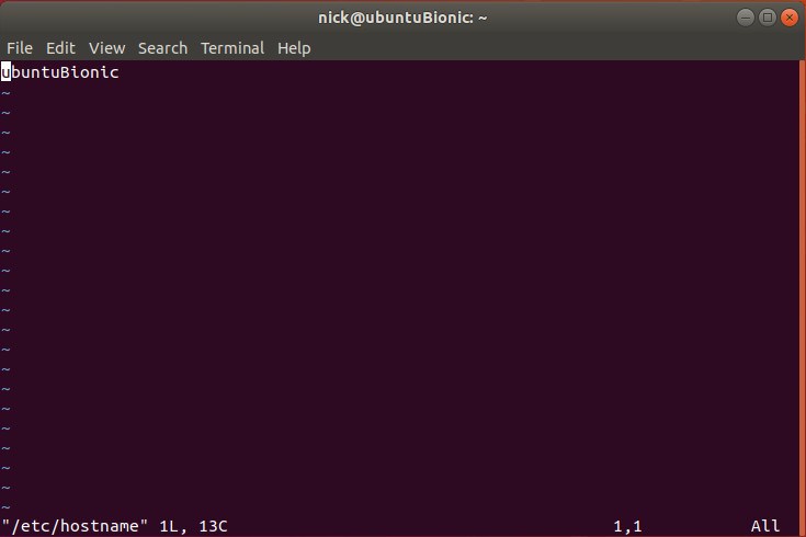 Hostname File Linux Hostname File Linux