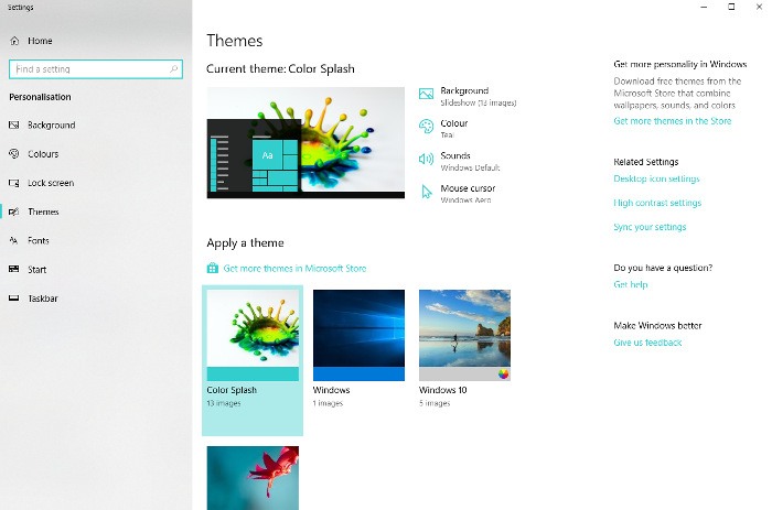how-to-install-windows-10-themes-color-splash