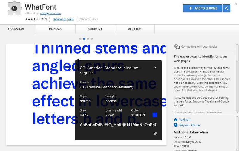 change-website-fonts-whatfont-extension change-website-fonts-whatfont-extension