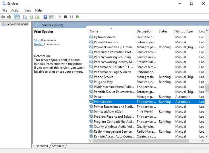clear-printer-queue-spooler-services