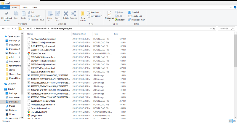 navigate-file-explorer-instagram-stories-folders