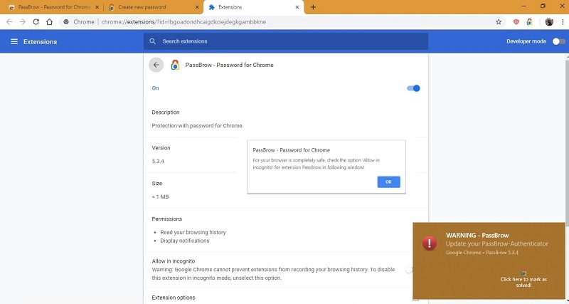 updating-passbrow-extension