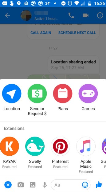 fb-messenger-extensions fb-messenger-extensions