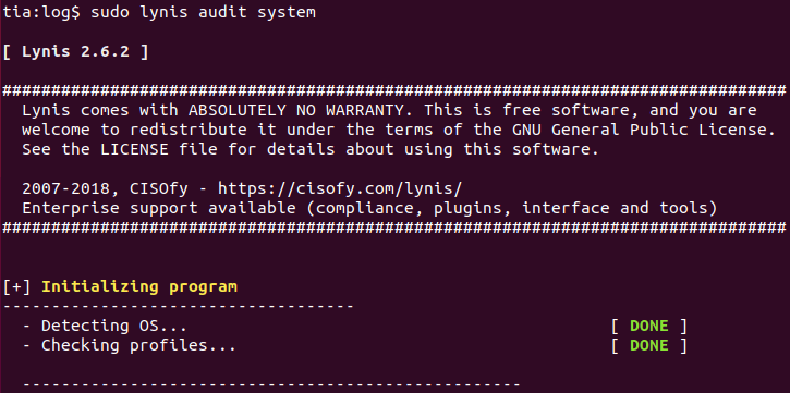 hardening-lynis-audit