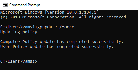 shared-experiences-win10-force-update-group-policu