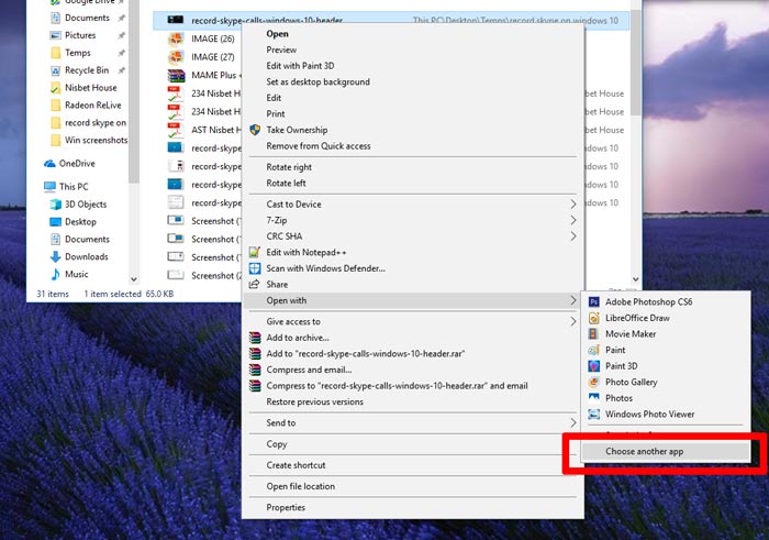 change-reset-replace-file-associations-windows-10-choose-another-app