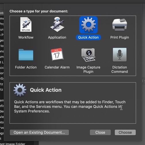 create-quick-actions-mac-mojave-action-type
