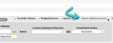 customize-touch-bar-bettertouchtool-add-additional-action