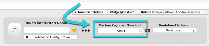 customize-touch-bar-bettertouchtool-keyboard-shortcut