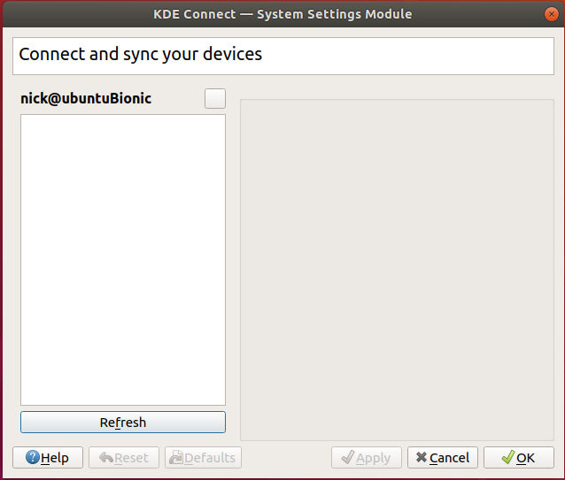 KDE Connect Settings Ubuntu KDE Connect Settings Ubuntu