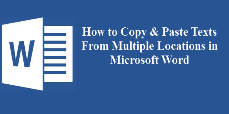 How to Copy and Paste Multiple Text Selections in Microsoft Word Featured Image