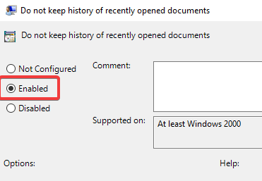recent-items-win10-enable-policy recent-items-win10-enable-policy