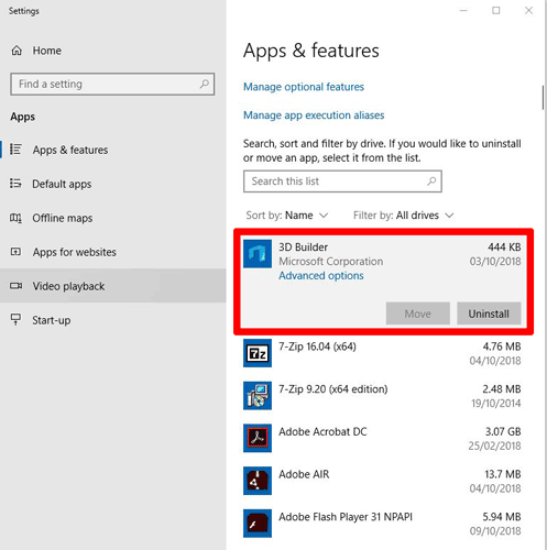 uninstall-preinstalled-apps-windows-10-apps-and-features