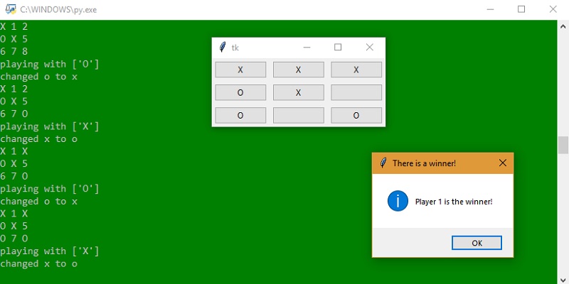 Featured Image Python Interpreter Console with Tic Tac Toe Game