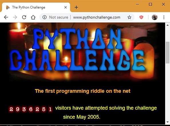 Pythonchallenge.com Python riddles Pythonchallenge.com Python riddles